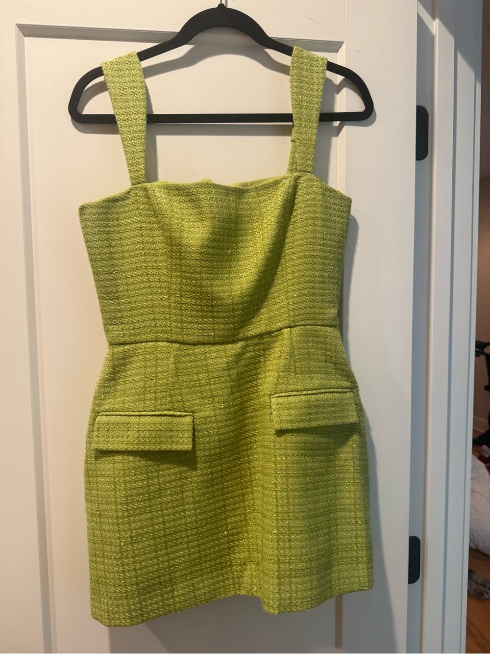 Amanda Uprichard Green Tweed Romper